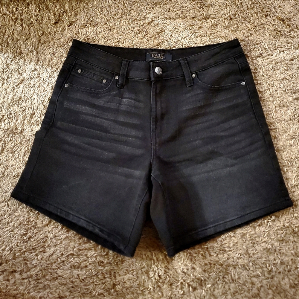 *NWOT* Rachel Roy Black Denim Shorts- Size 4/27 Waist
